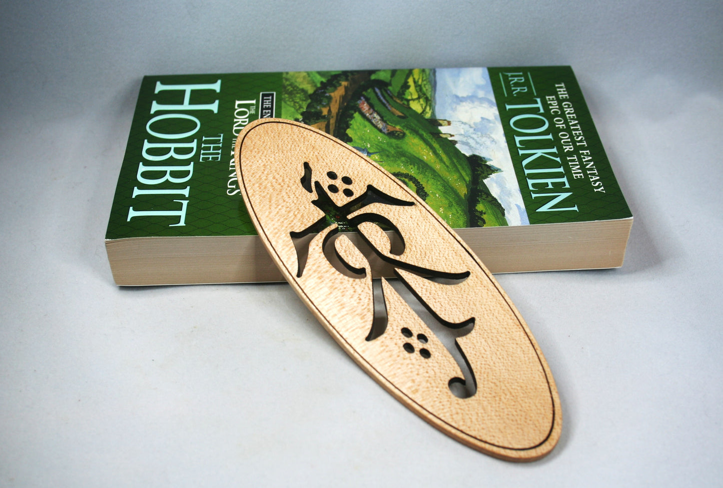 Cutout Tolkien Wooden Bookmark
