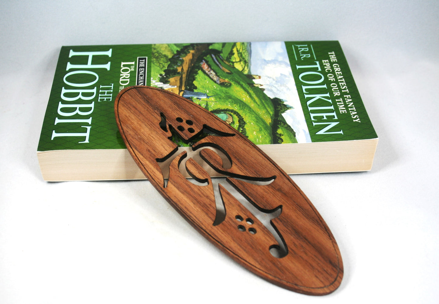 Cutout Tolkien Wooden Bookmark