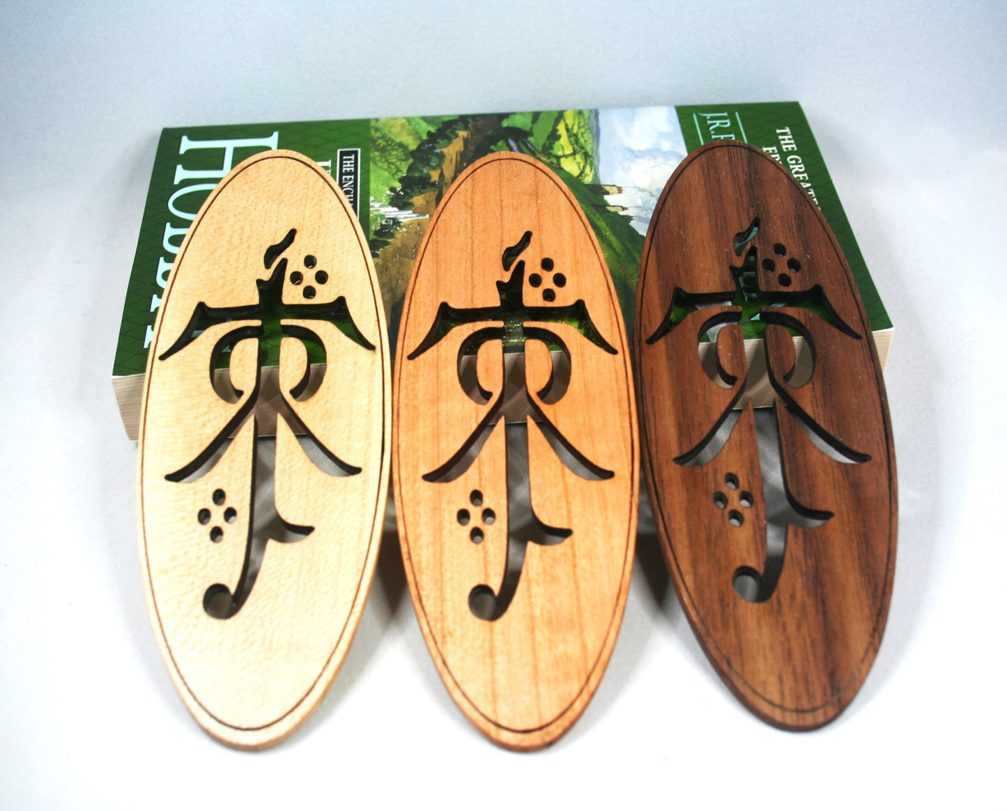 Cutout Tolkien Wooden Bookmark