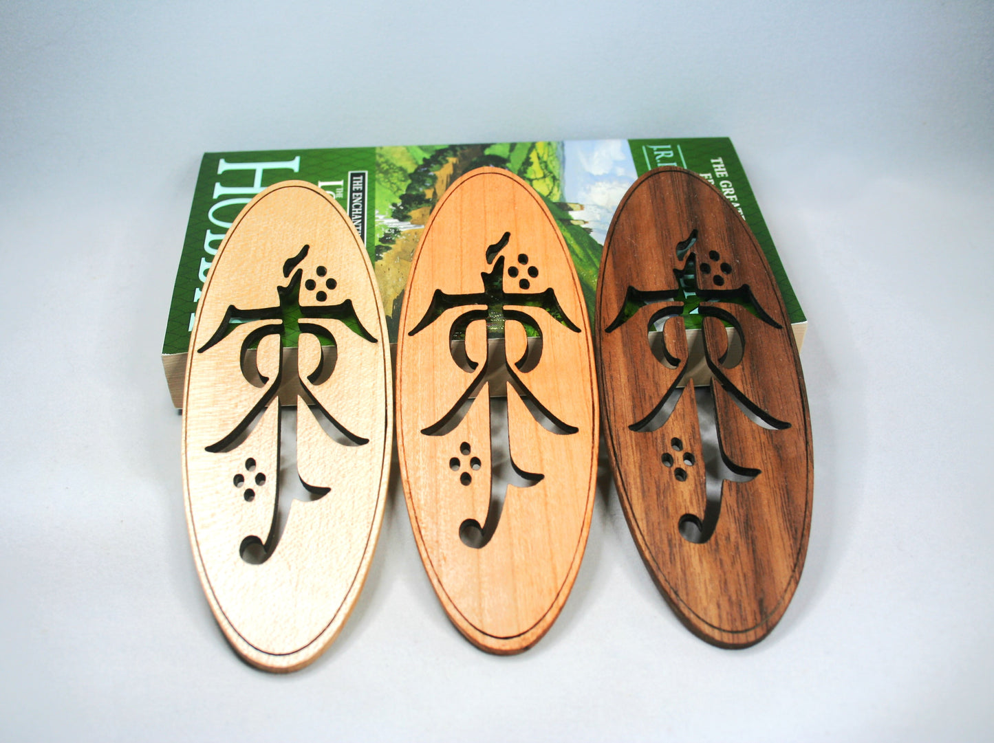 Cutout Tolkien Wooden Bookmark