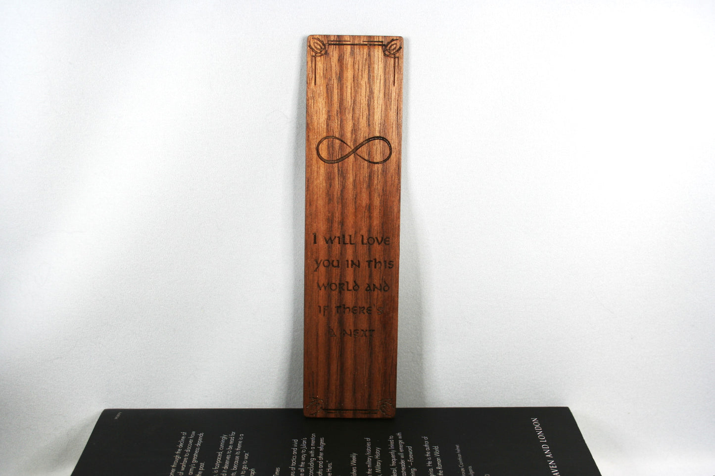 Romantic Wooden Bookmark