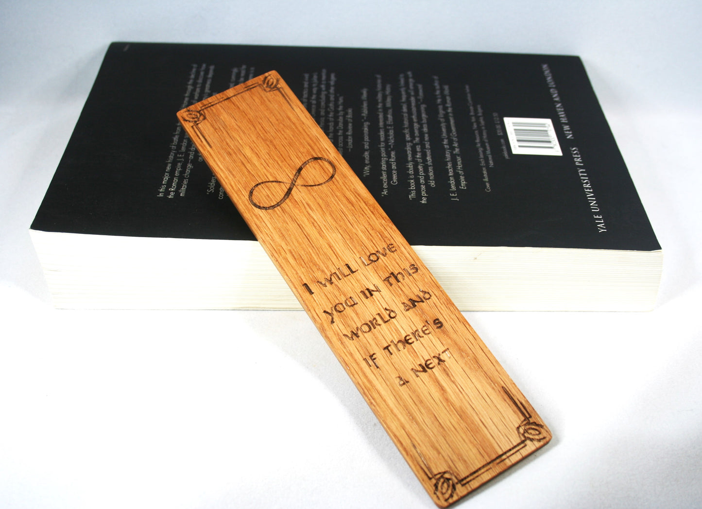 Romantic Wooden Bookmark