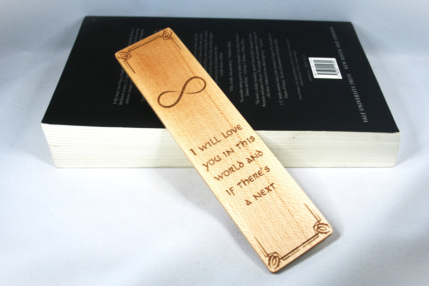 Romantic Wooden Bookmark
