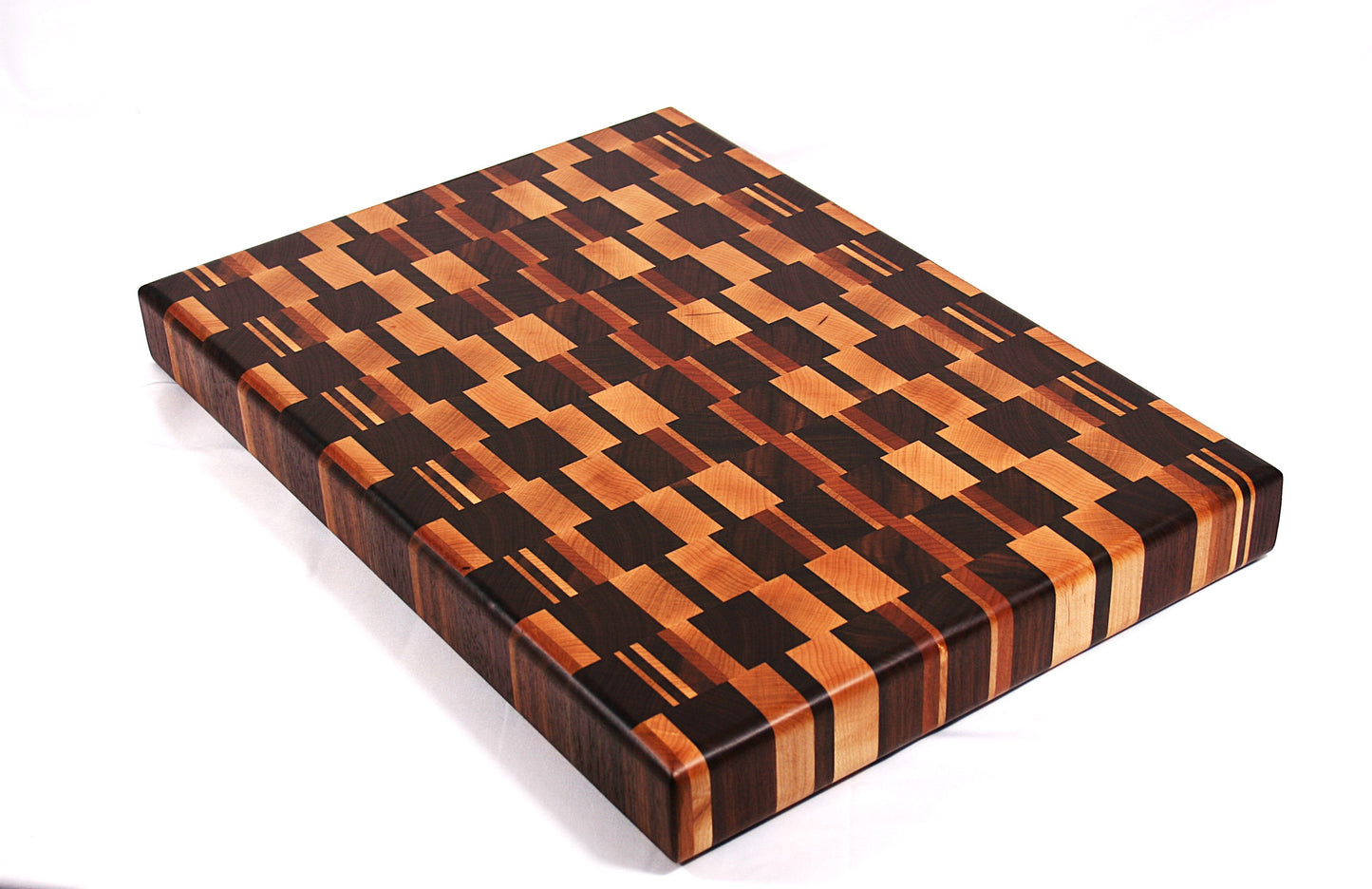 Ready to ship Multi Wood Endgrain Cutting Board