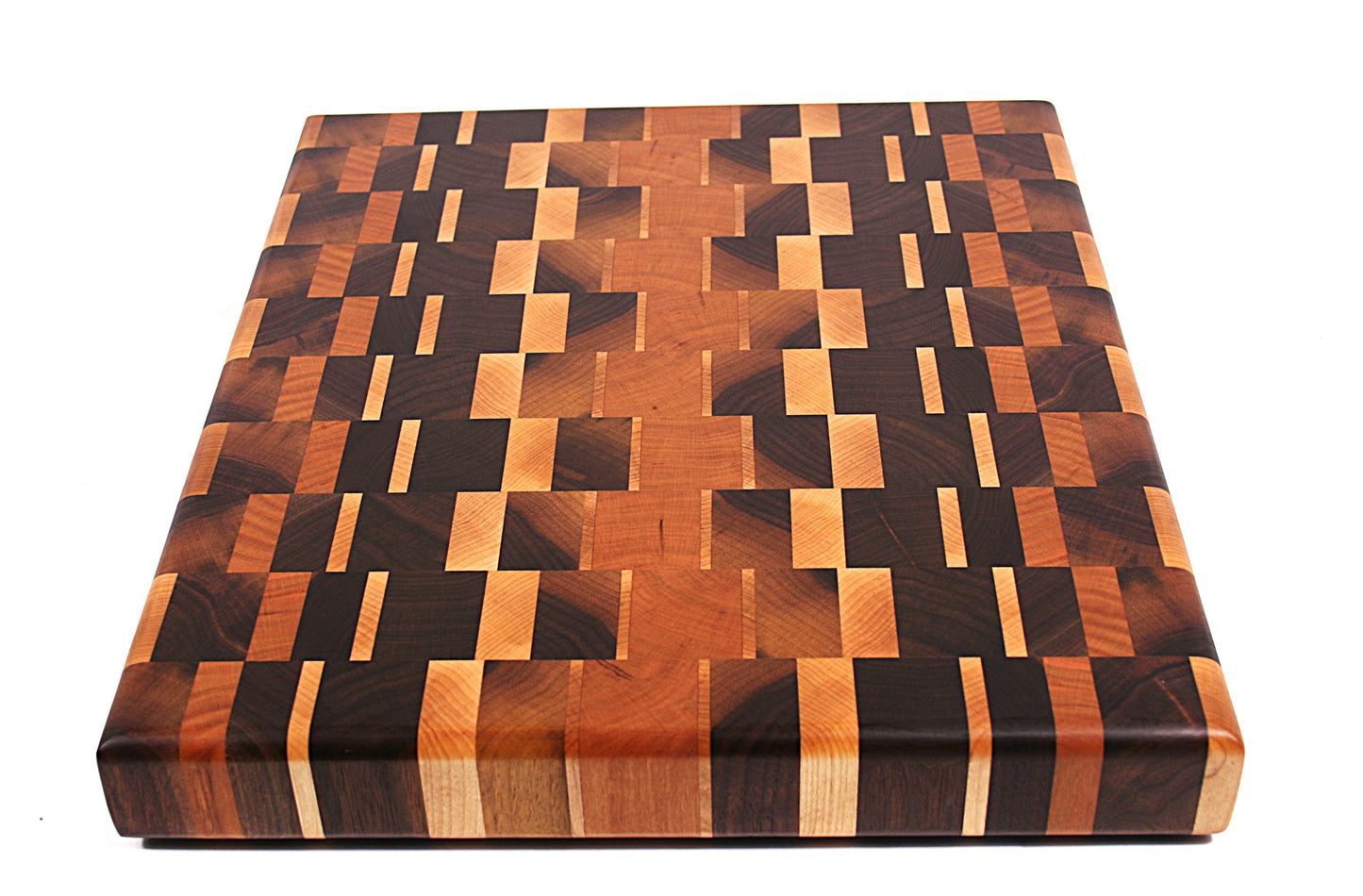 Ready to Ship Multi Wood End Grain Cutting Board