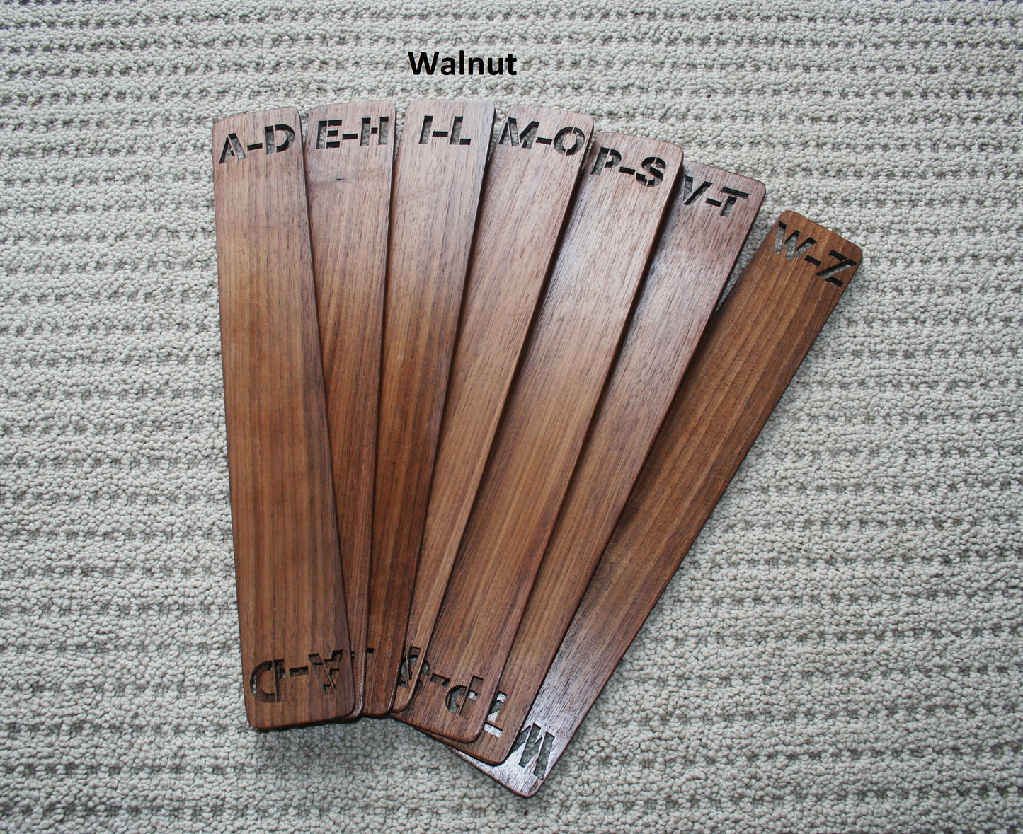 Customizable Hardwood Vinyl Album Organizers