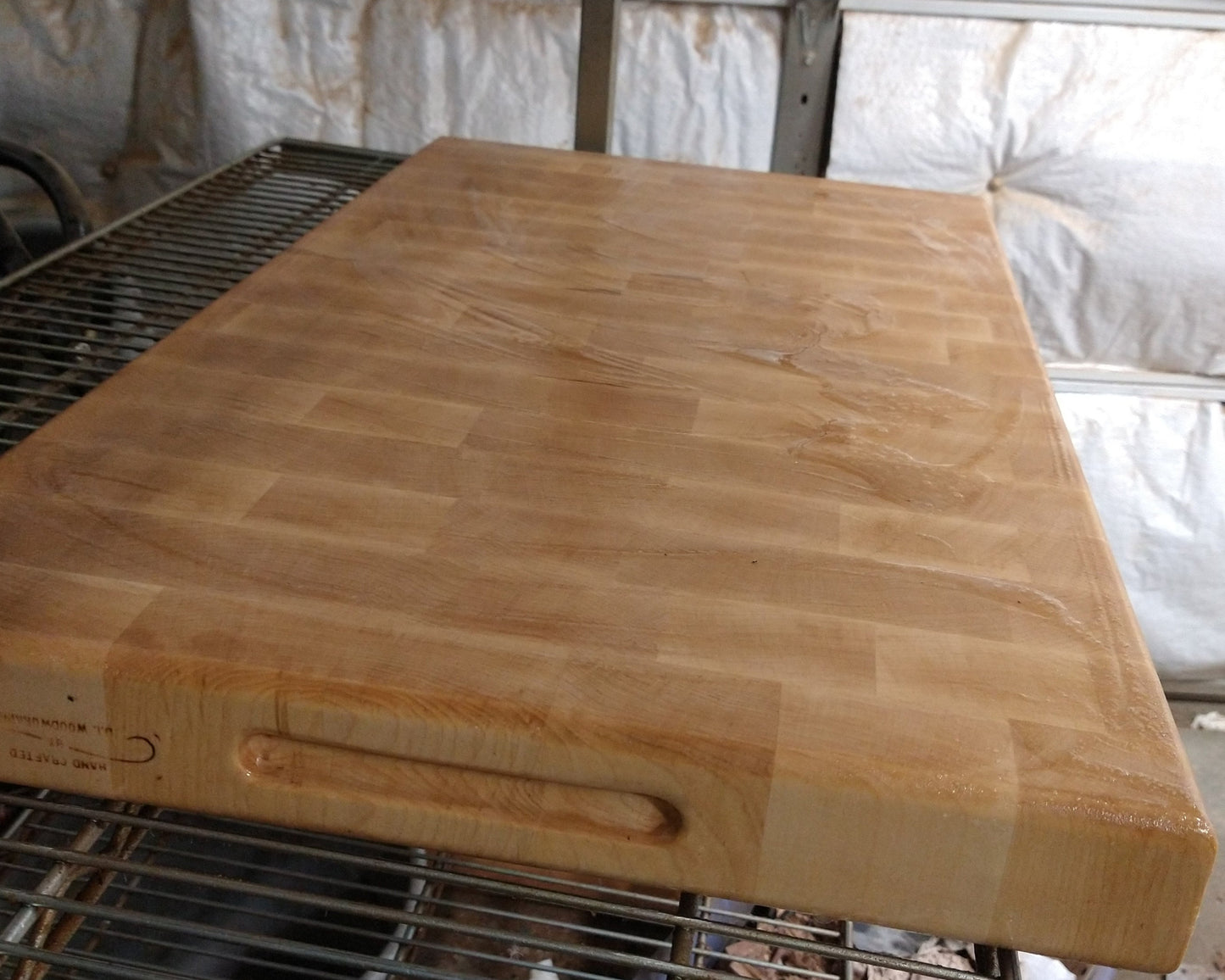 Cutting Board/Butcher Block Finger Grooves