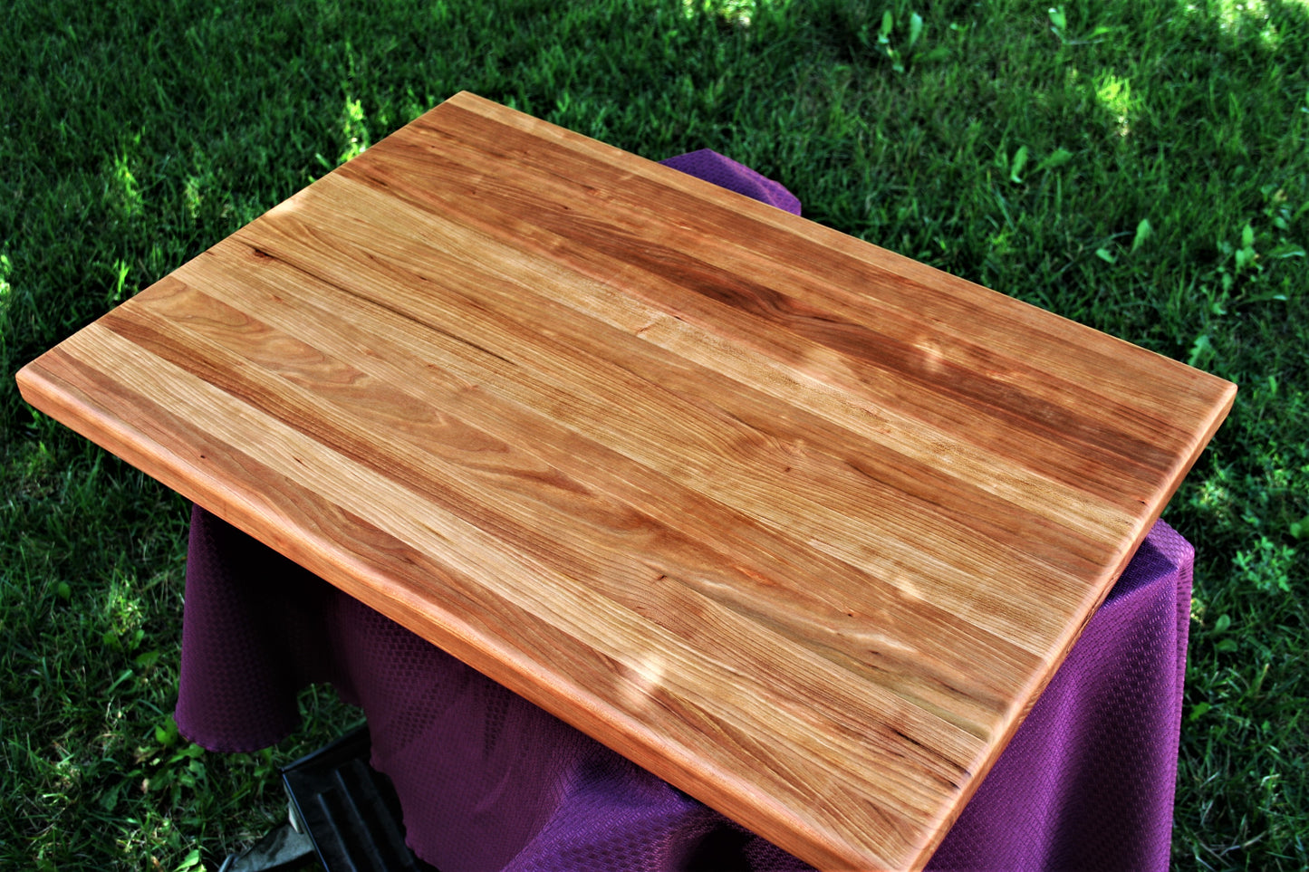 Cherry Edge Grain Cutting Board