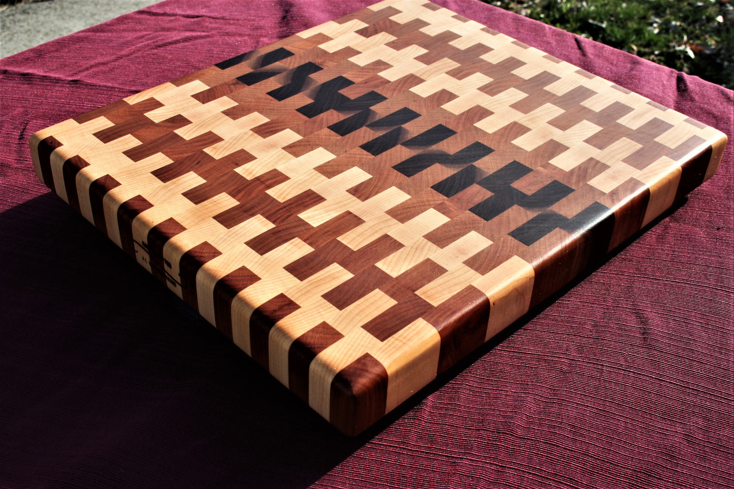 Maple/Cherry/Walnut End Grain Cutting board