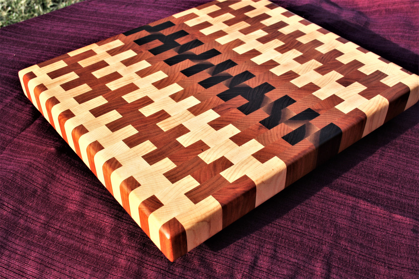 Maple/Cherry/Walnut End Grain Cutting board