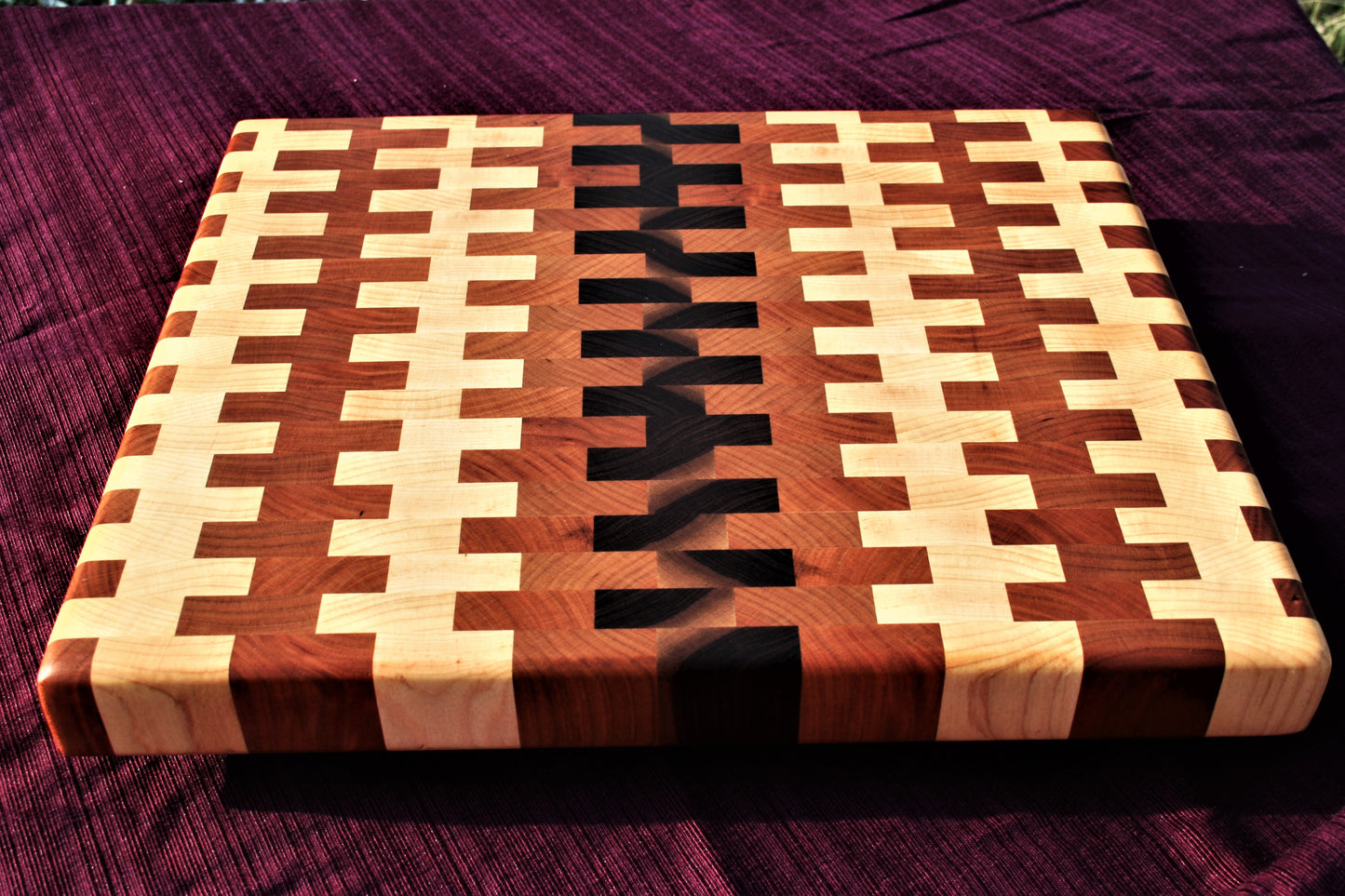 Maple/Cherry/Walnut End Grain Cutting board