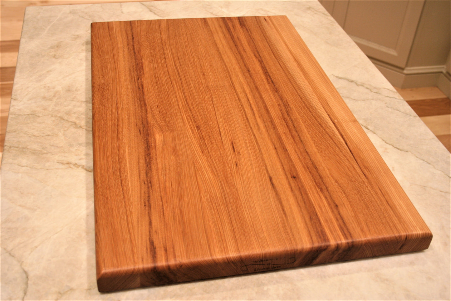 Hickory Edge Grain Cutting board