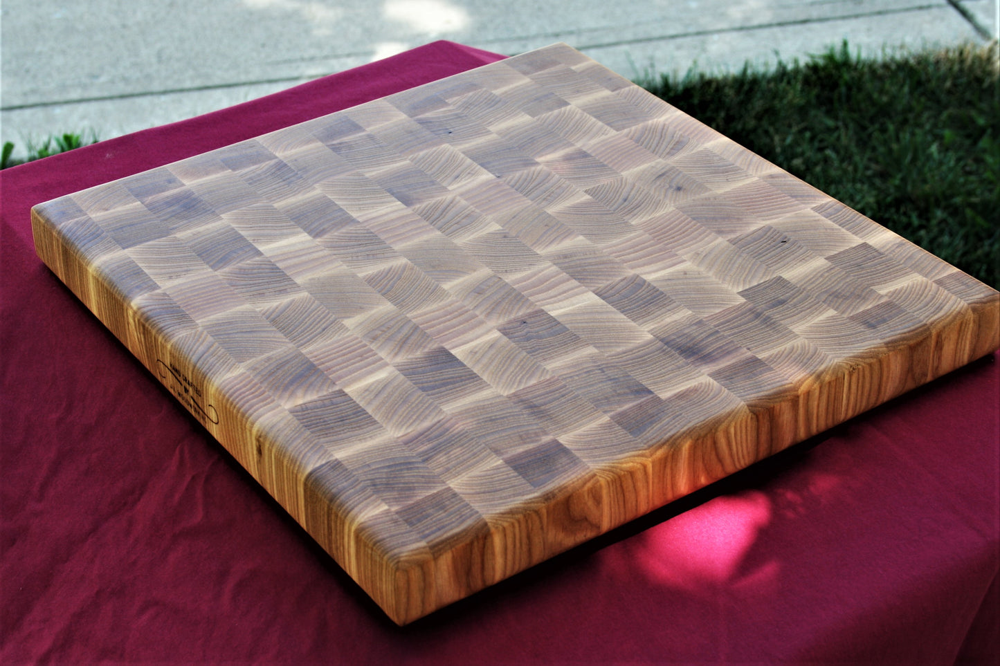 Ash Endgrain Cutting board