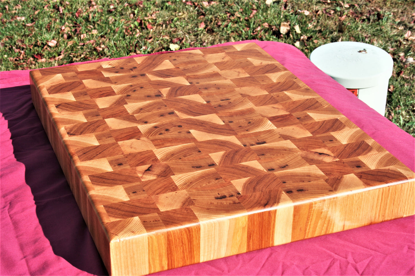 Hickory Endgrain Cutting board
