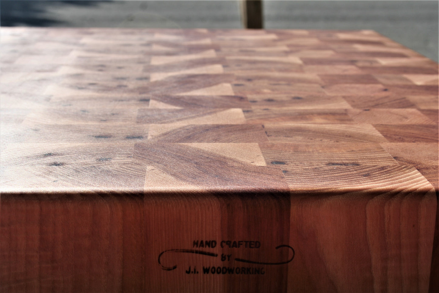 Hickory Endgrain Cutting board