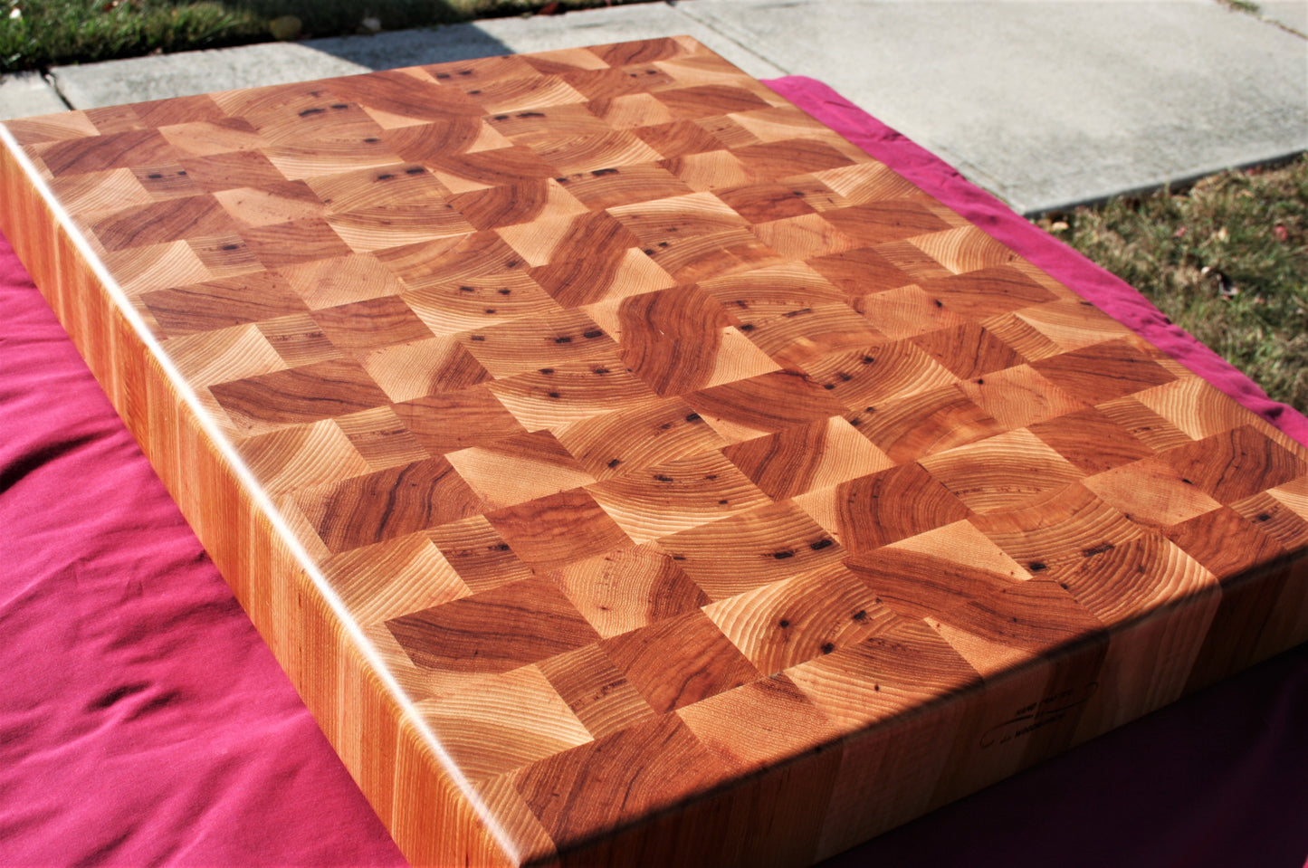 Hickory Endgrain Cutting board