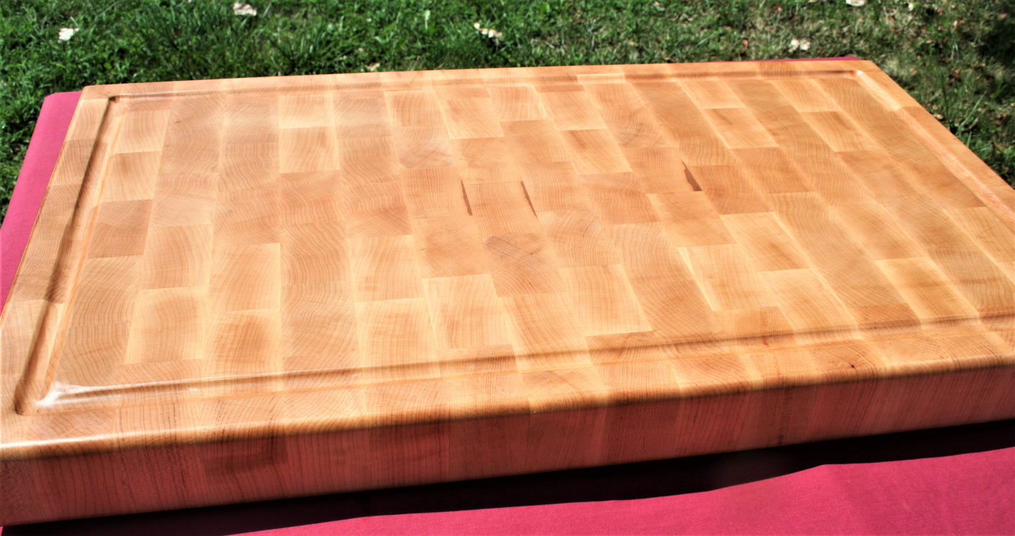Maple End Grain Cutting Board