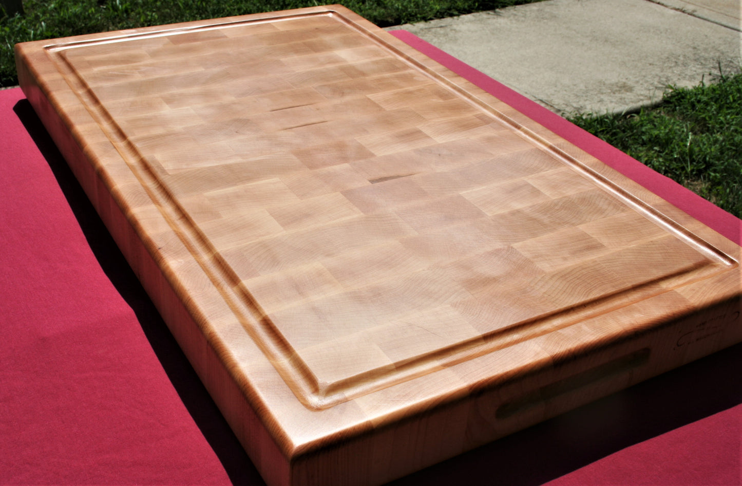 Maple End Grain Cutting Board