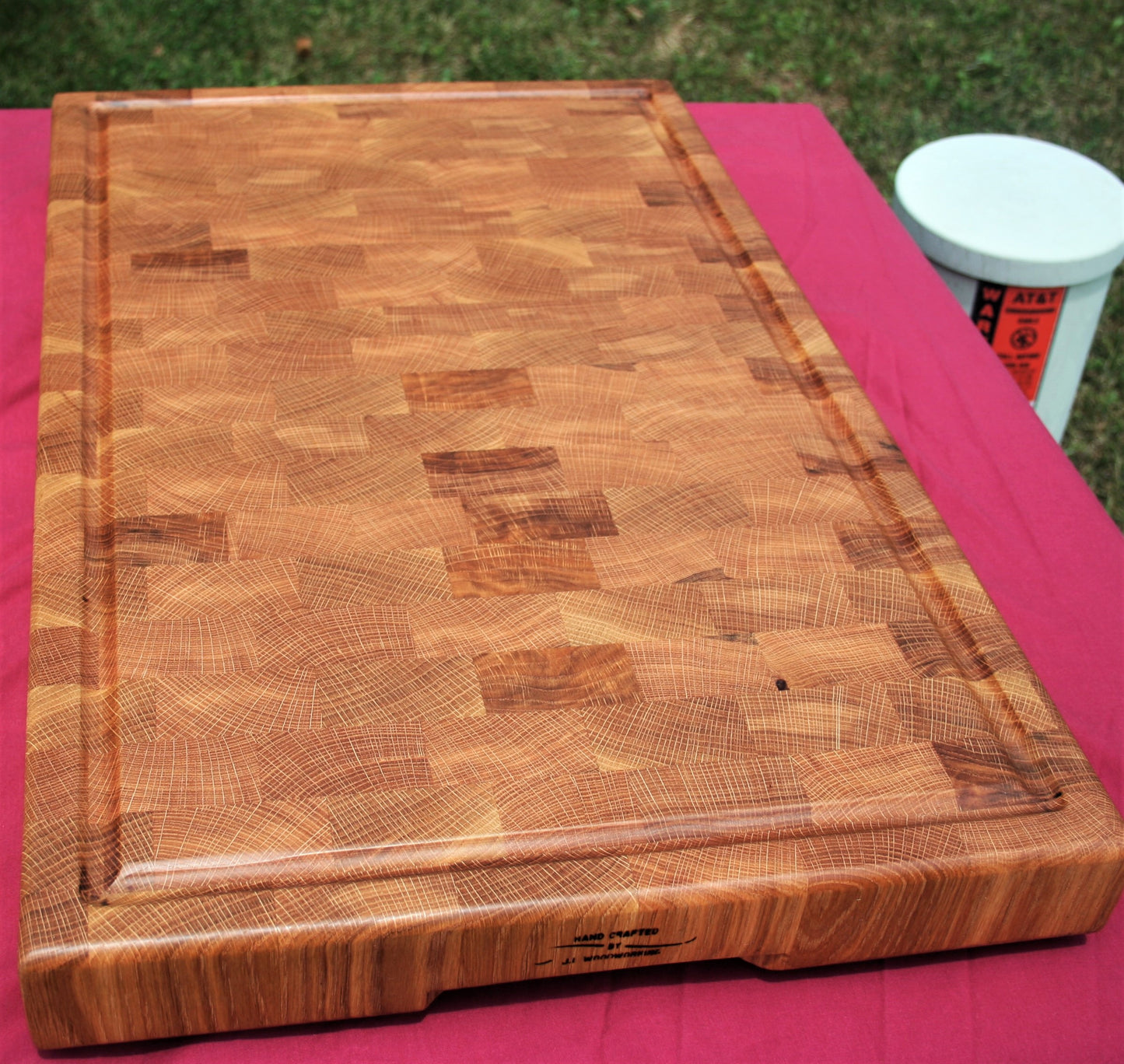 Replica Joanna Gains Magnolia Table White Oak Endgrain Cutting Board