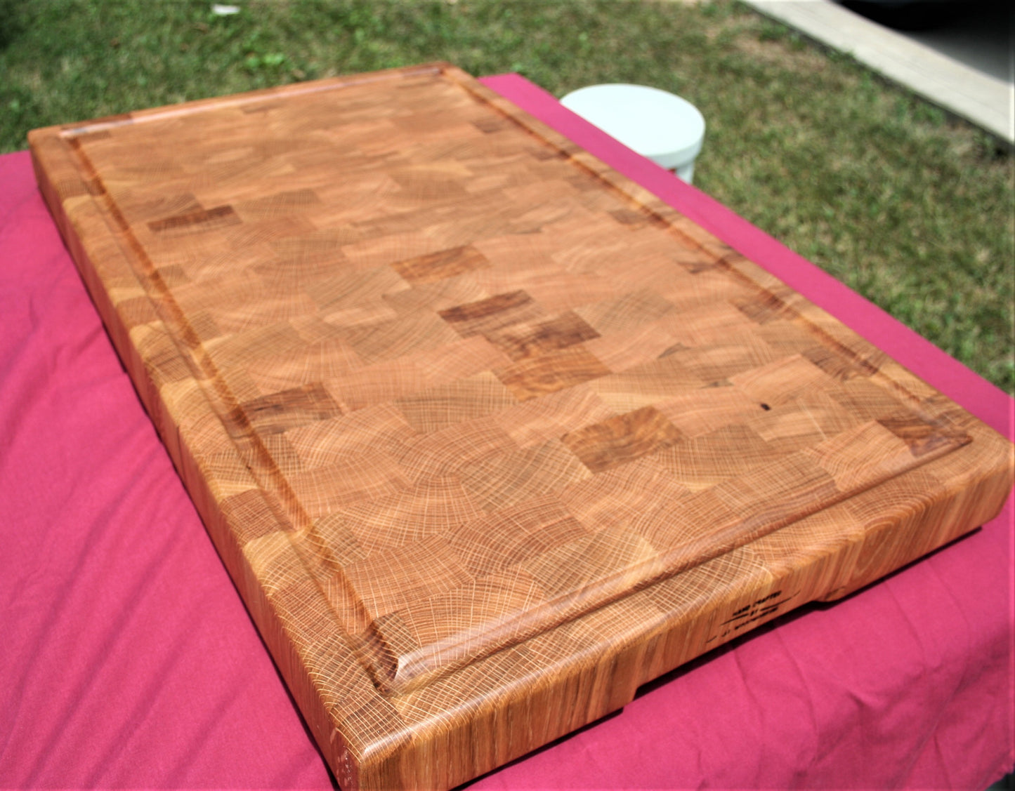 Replica Joanna Gains Magnolia Table White Oak Endgrain Cutting Board