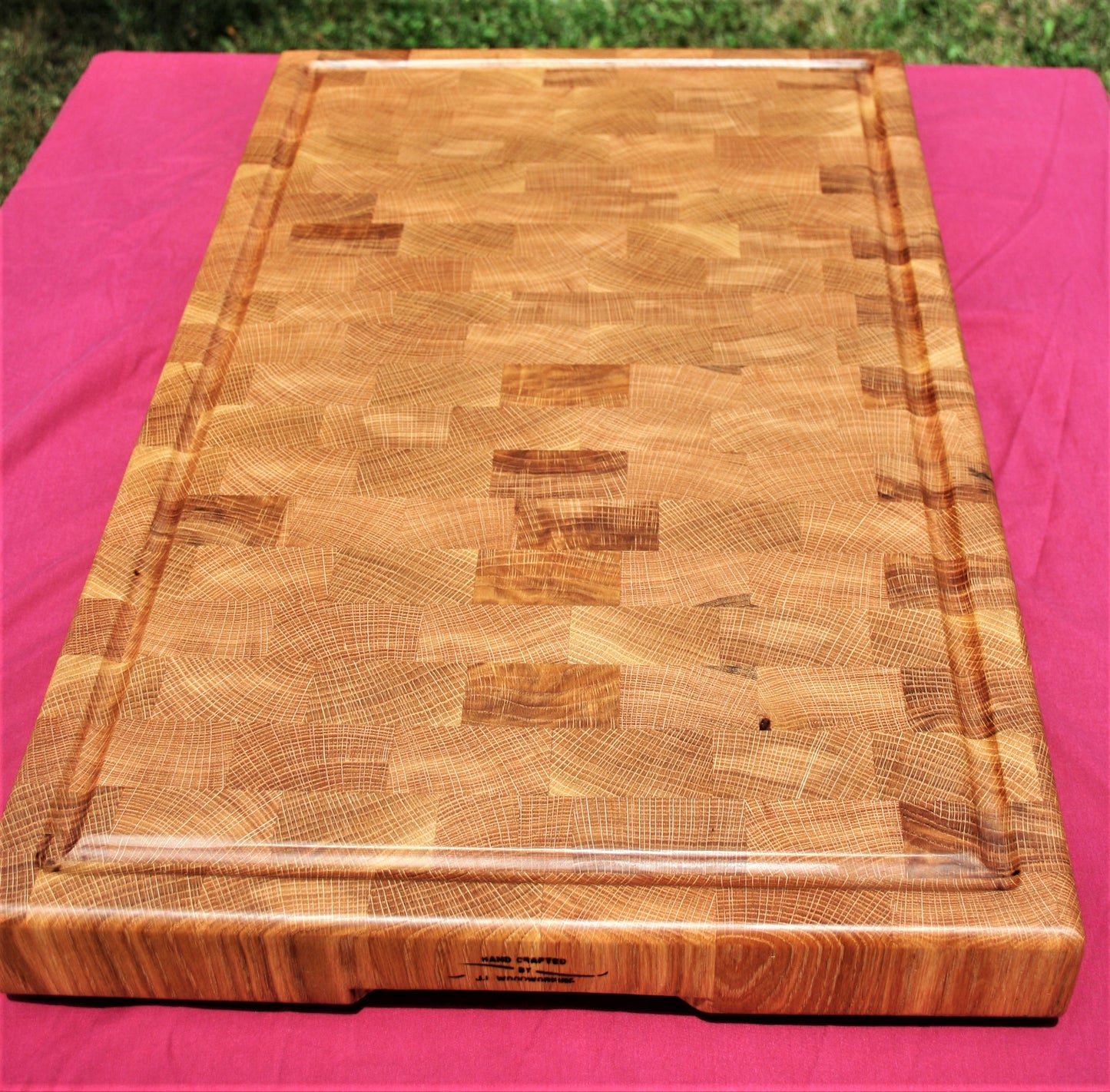 Replica Joanna Gains Magnolia Table White Oak Endgrain Cutting Board