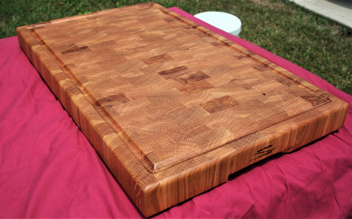 Replica Joanna Gains Magnolia Table White Oak Endgrain Cutting Board