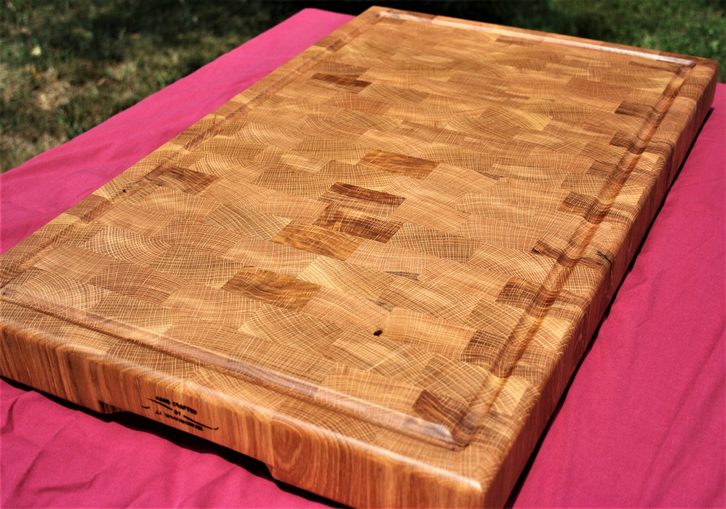 Replica Joanna Gains Magnolia Table White Oak Endgrain Cutting Board