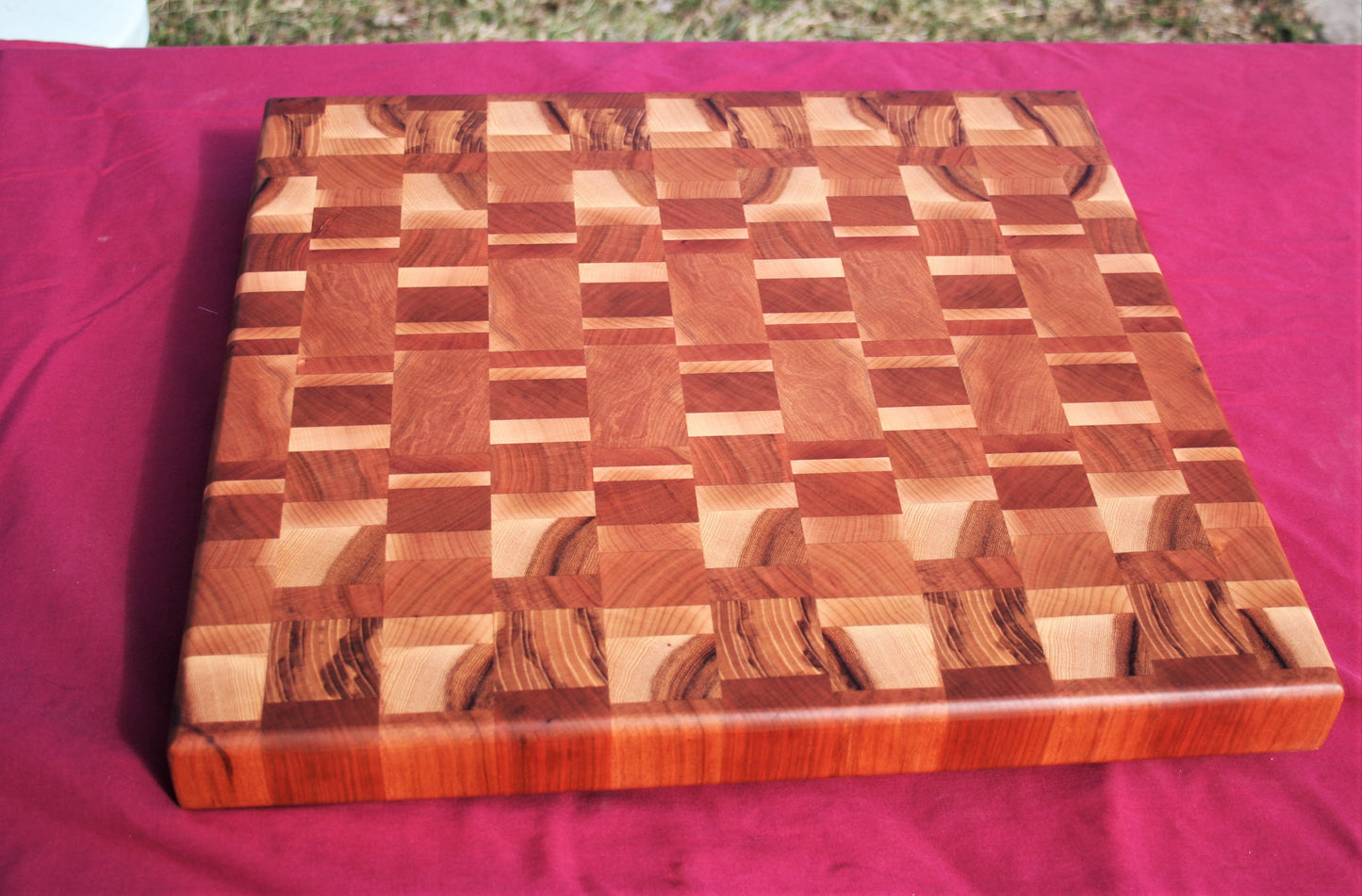 Multi Wood Design Cutting Board