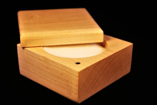 Maple Salt Cellar