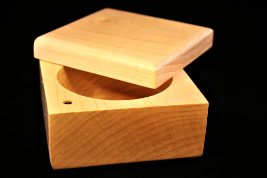 Maple Salt Cellar