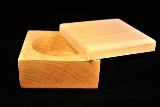 Maple Salt Cellar