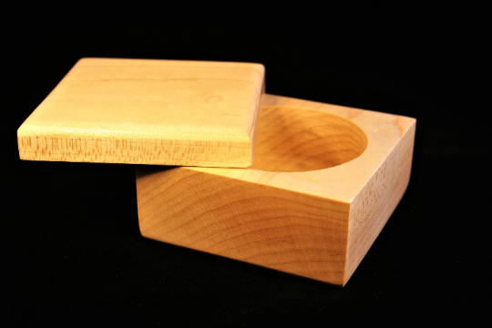 Maple Salt Cellar