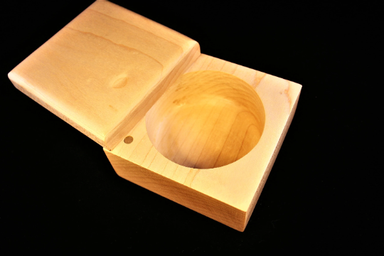 Maple Salt Cellar