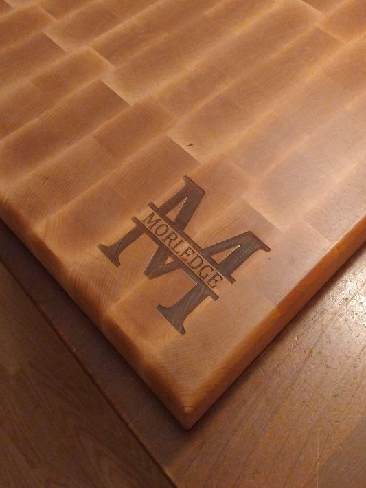 Laser Engraving for cutting boards