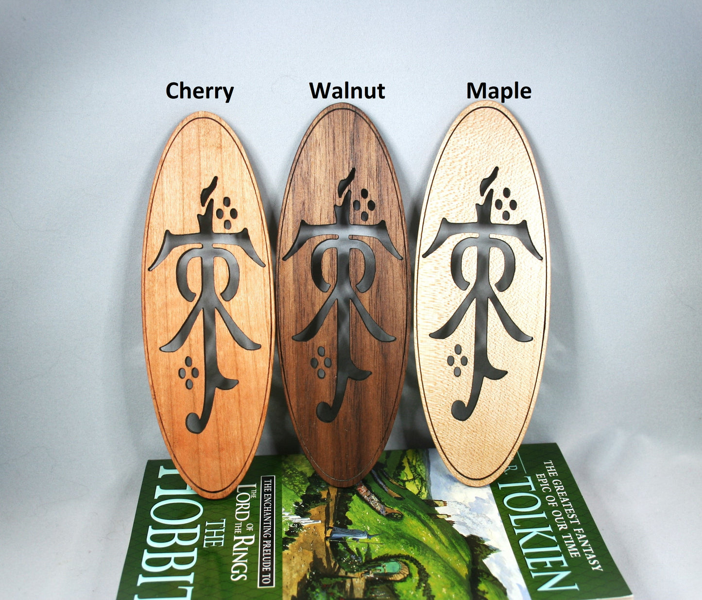 Cutout Tolkien Wooden Bookmark