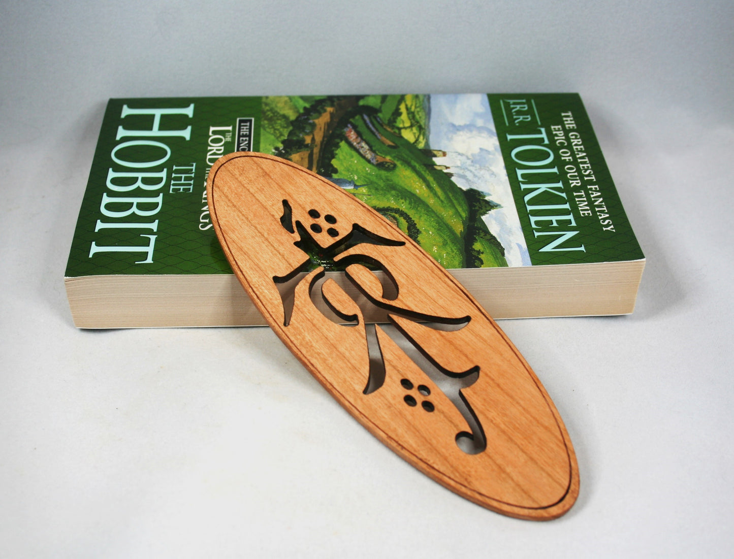 Cutout Tolkien Wooden Bookmark