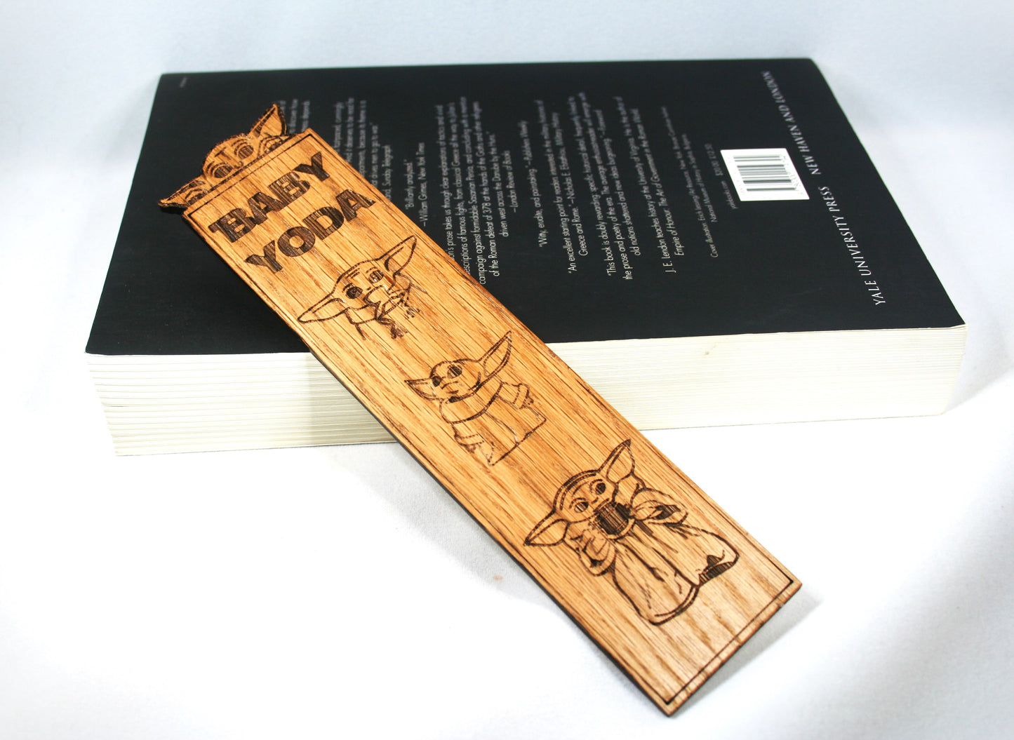 Baby Yoda Wooden Bookmark