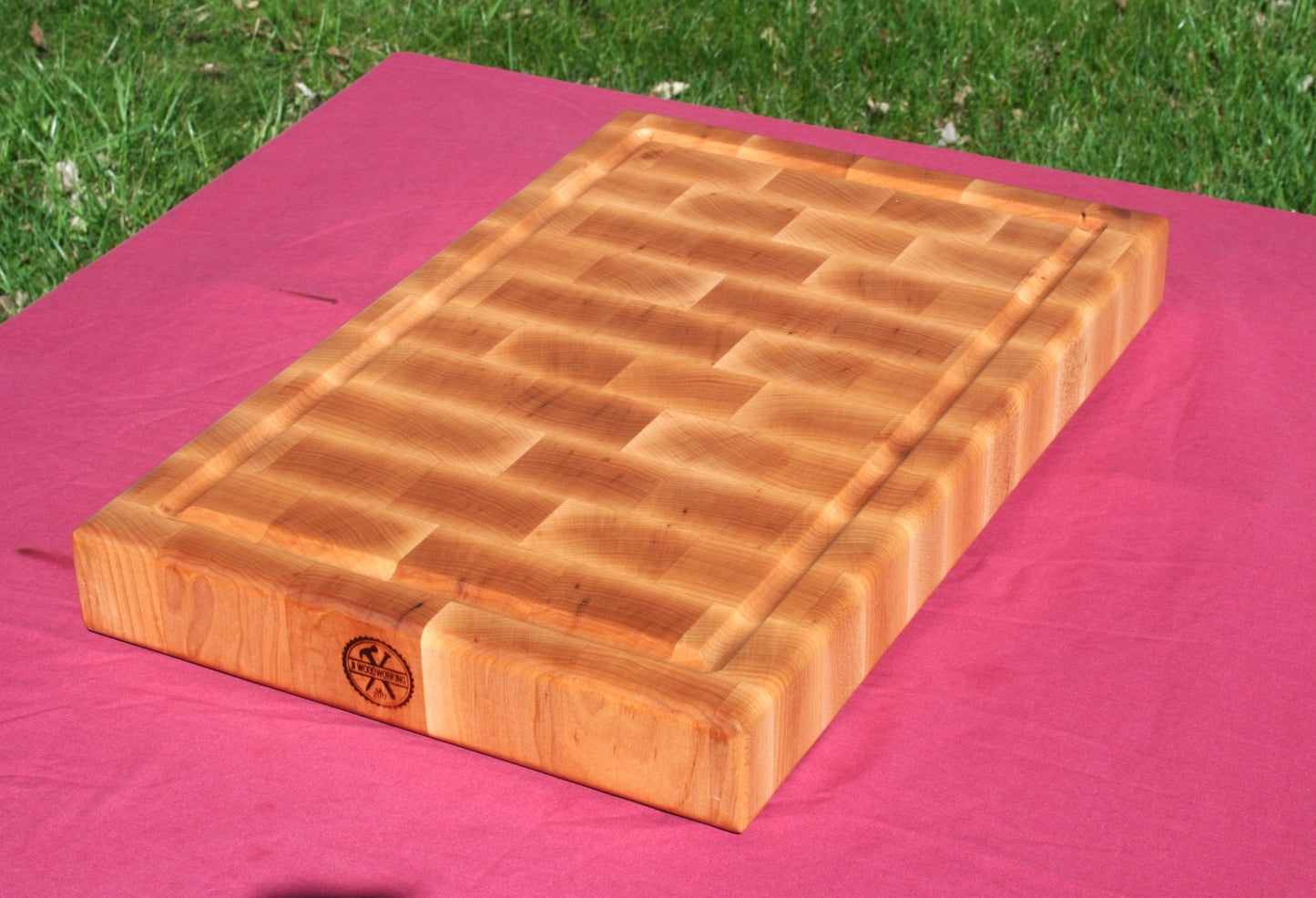 Maple Endgrain Cutting Board-Ready to Ship