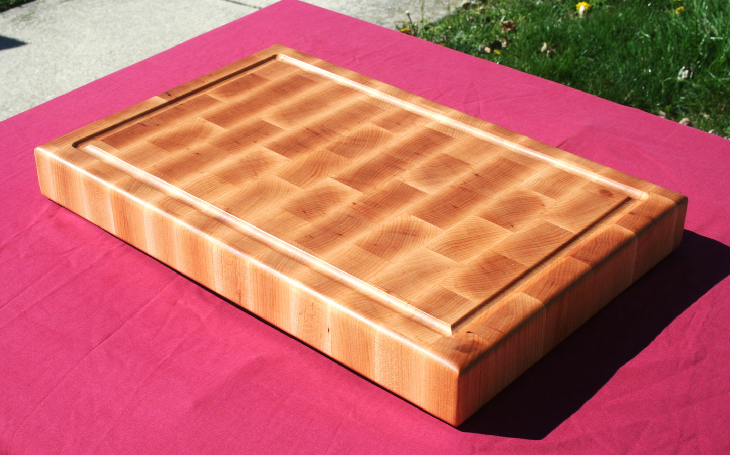 Maple Endgrain Cutting Board-Ready to Ship