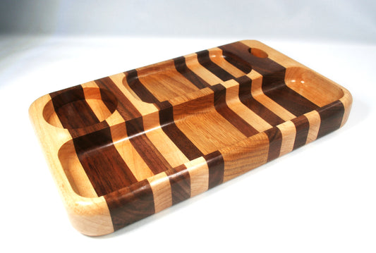 Multi Wood Rolling Tray