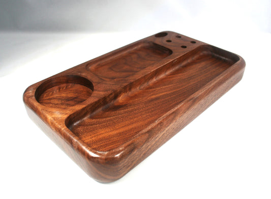 Curly Walnut Rolling Tray