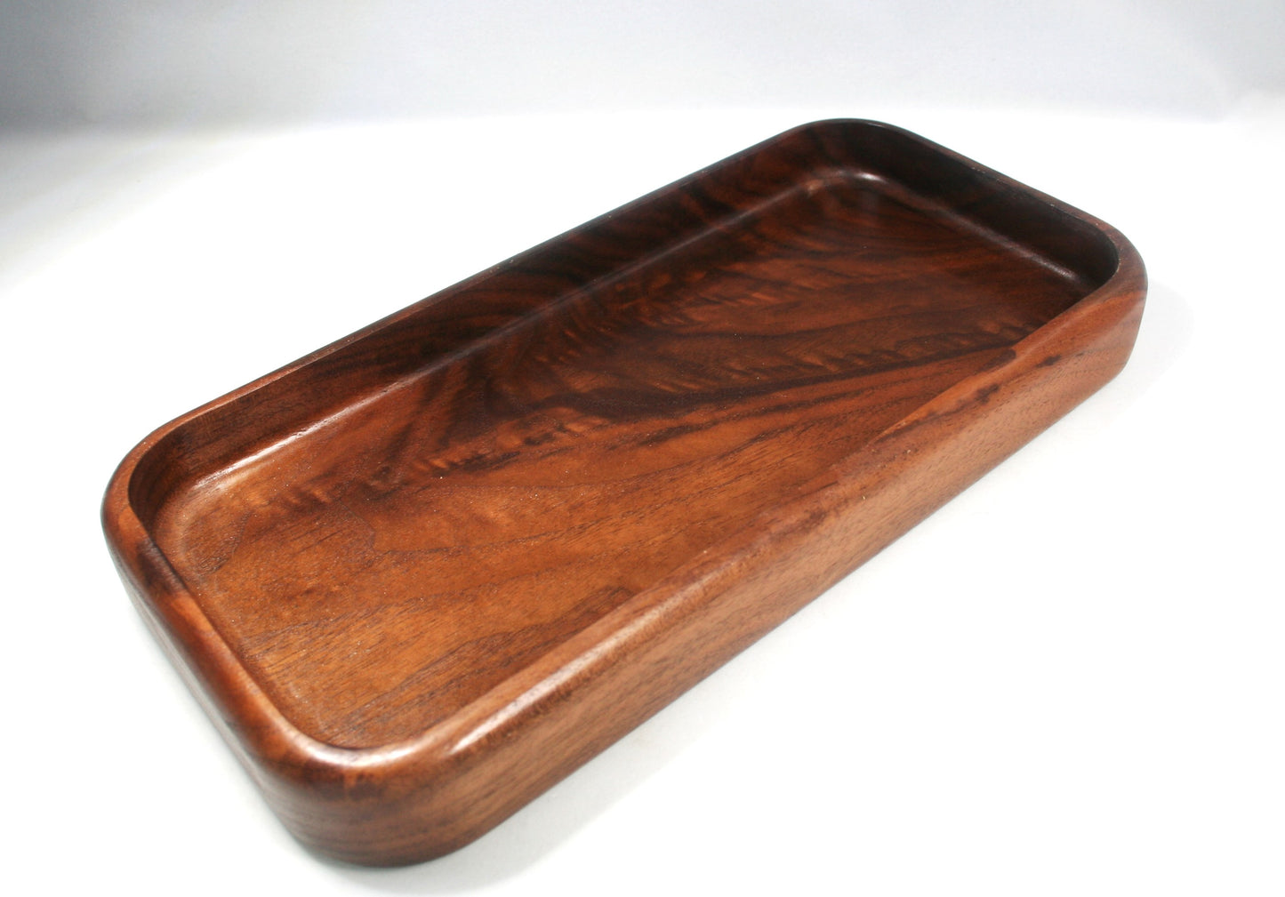 Curly Walnut Rolling Tray