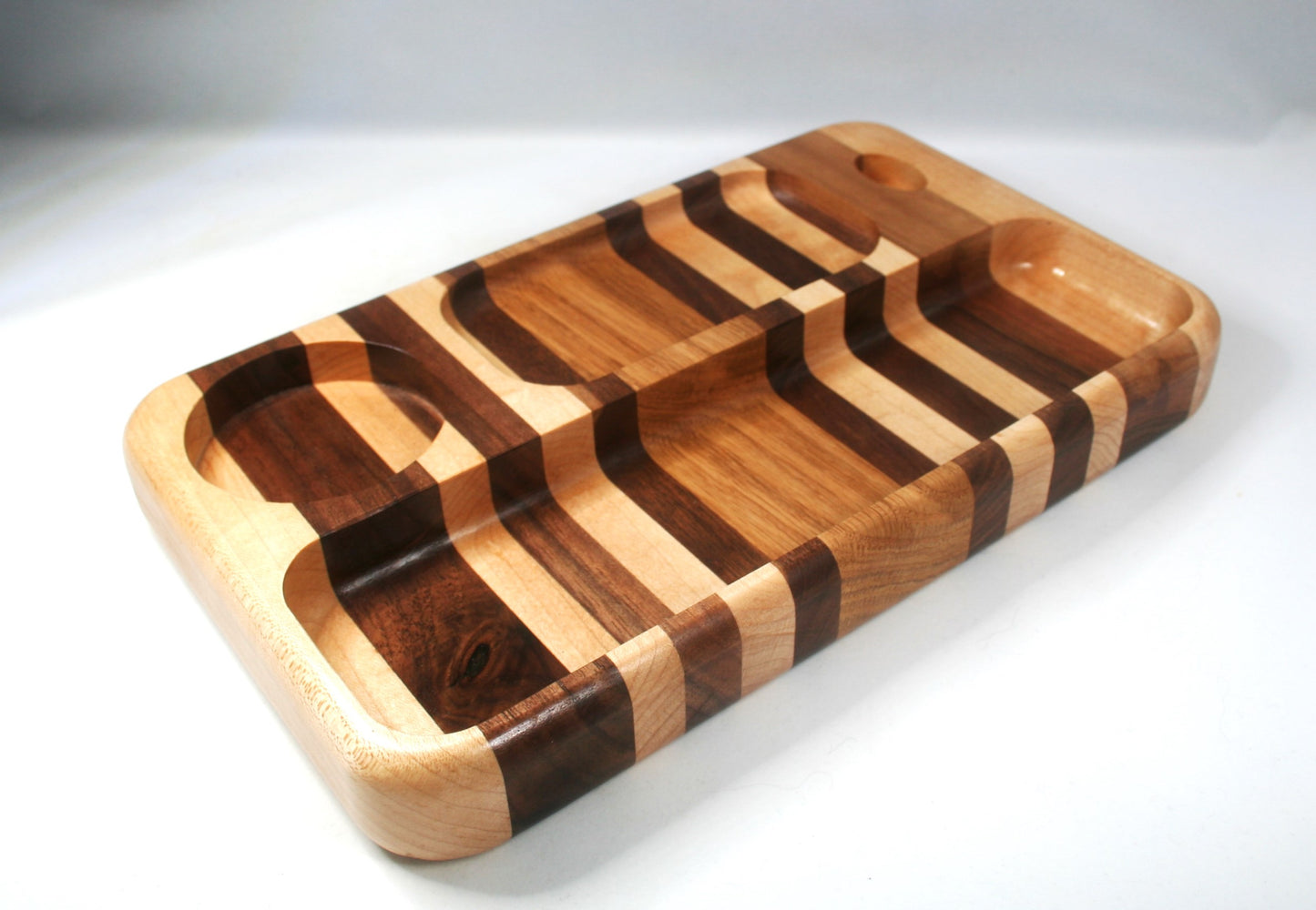 Multi Wood Rolling Tray