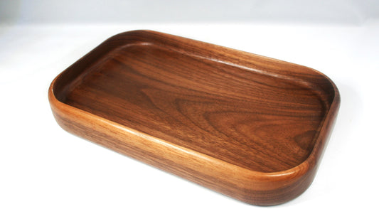 Walnut Rolling Tray