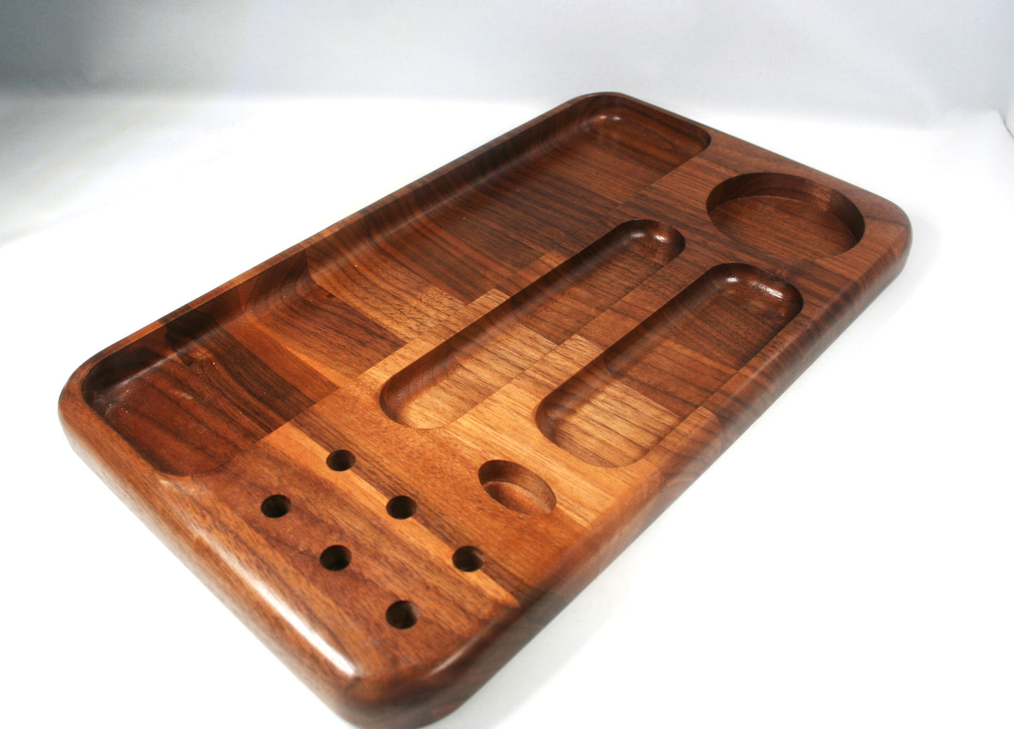 Walnut Rolling Tray