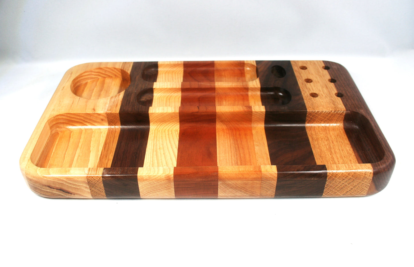 Multi Wood Rolling Tray