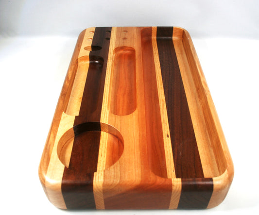 Multi Hardwood Rolling Tray