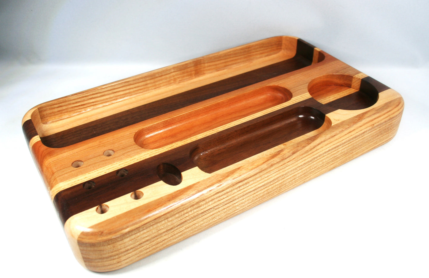 Multi Hardwood Rolling Tray