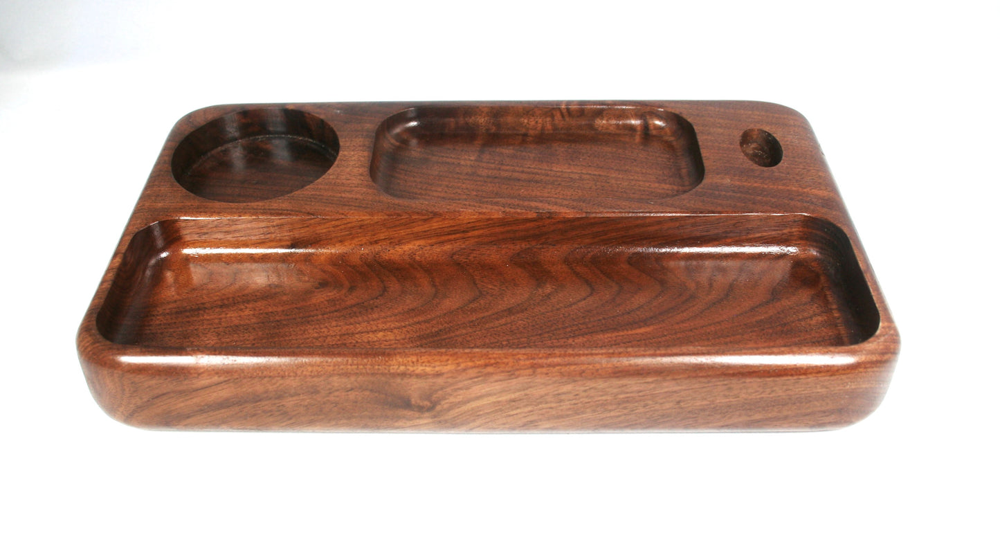 Walnut Rolling Tray