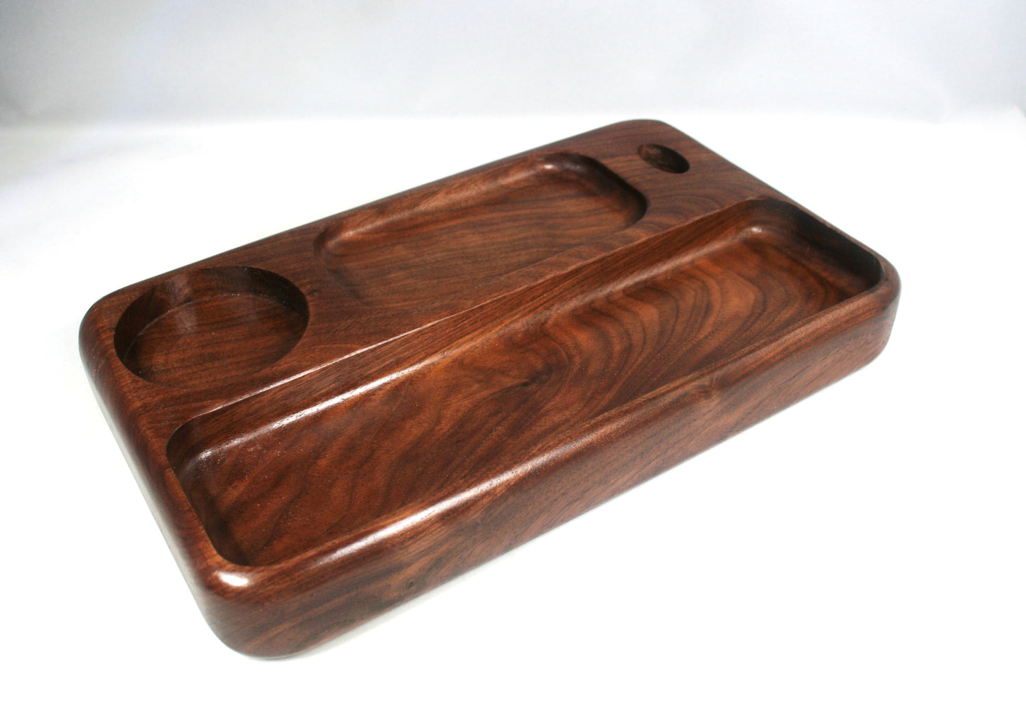 Walnut Rolling Tray